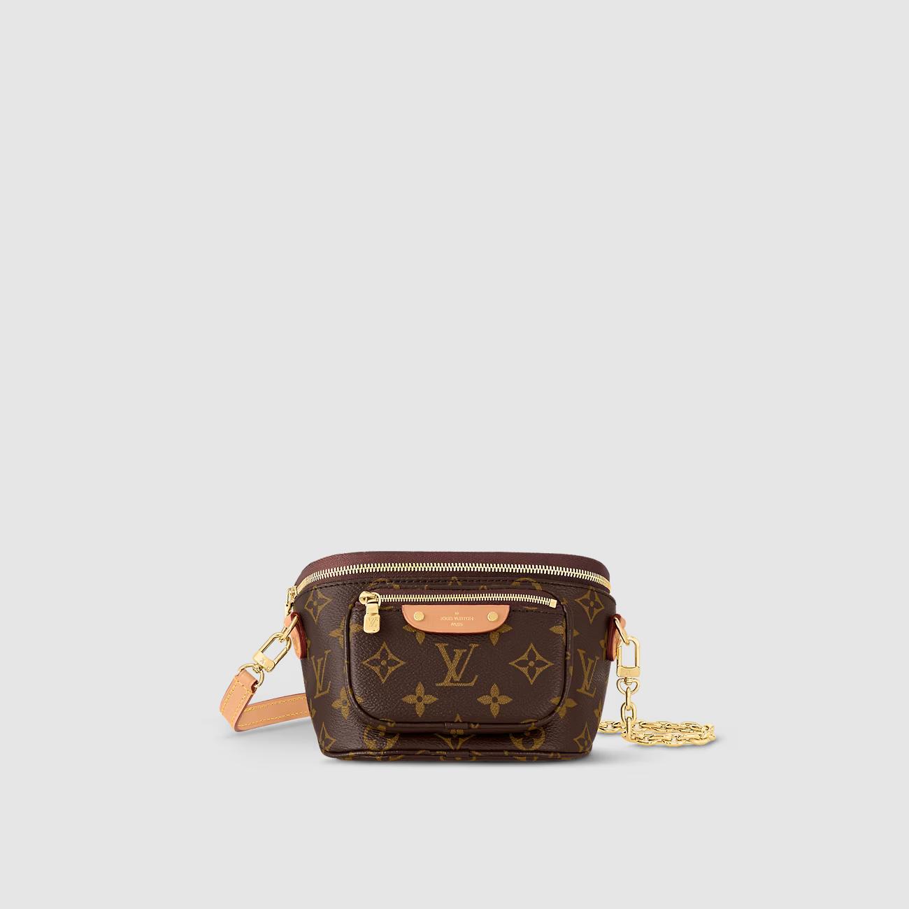 Túi Louis Vuitton Mini Bumbag Nữ Monogram